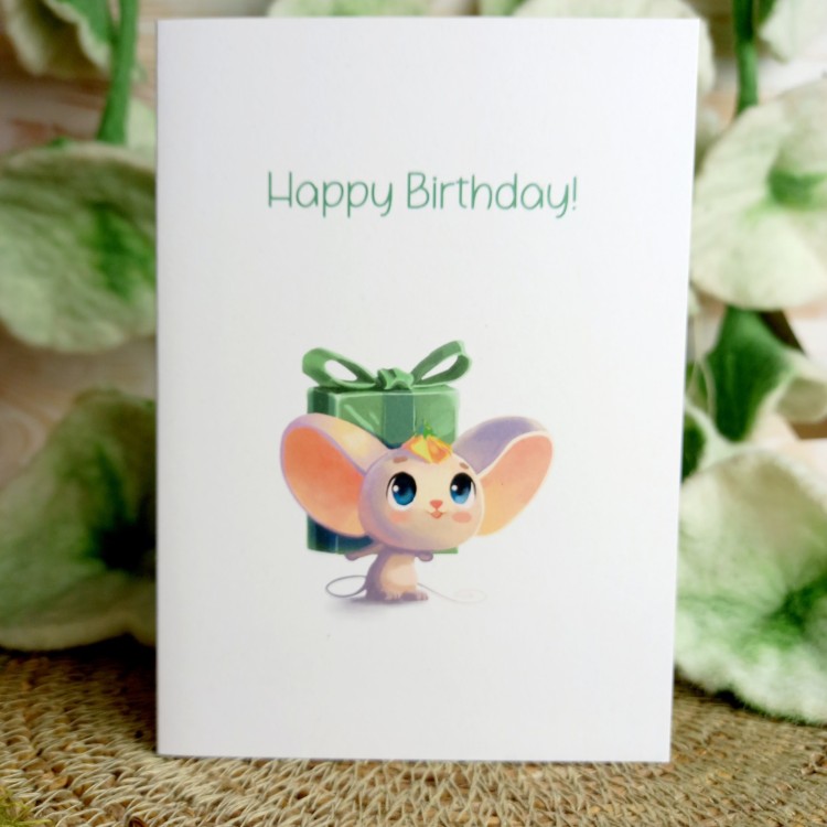 1 Tree Cards - Happy Birthday