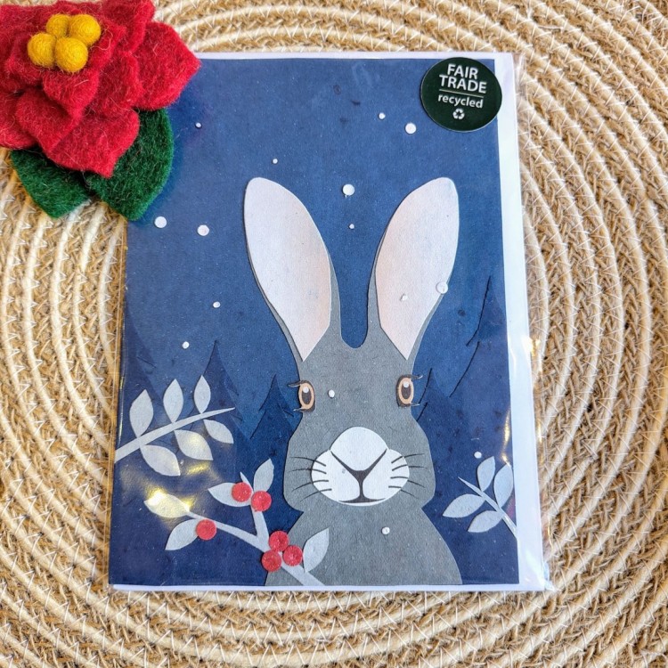 CFA Christmas Hare Card