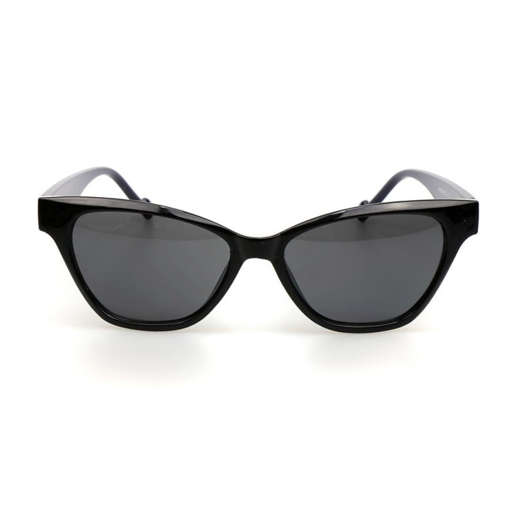 Demi frame black sunglasses