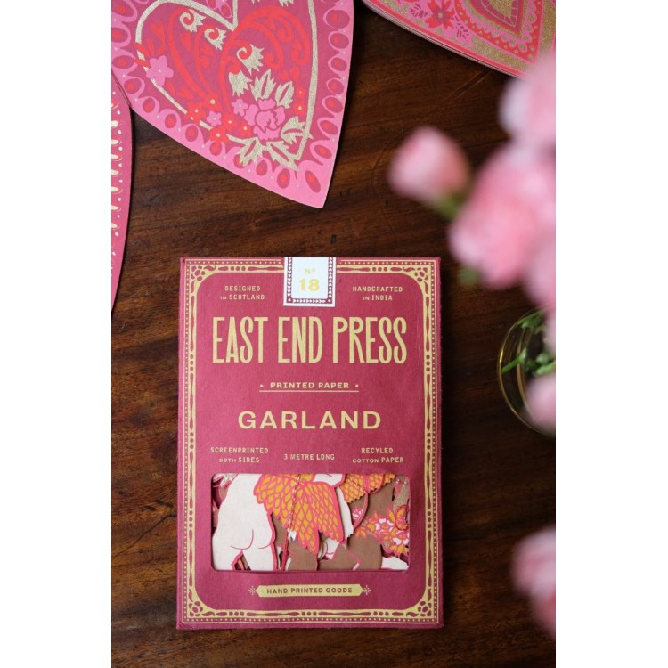 East End Press Cupid Sewn Garland