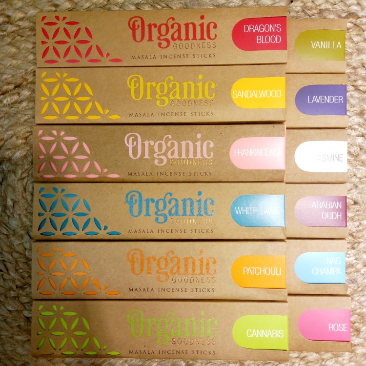 Organic Goodness Incense sticks