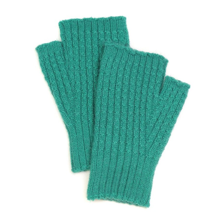 POM Recycled Mixed Fingerless Mittens