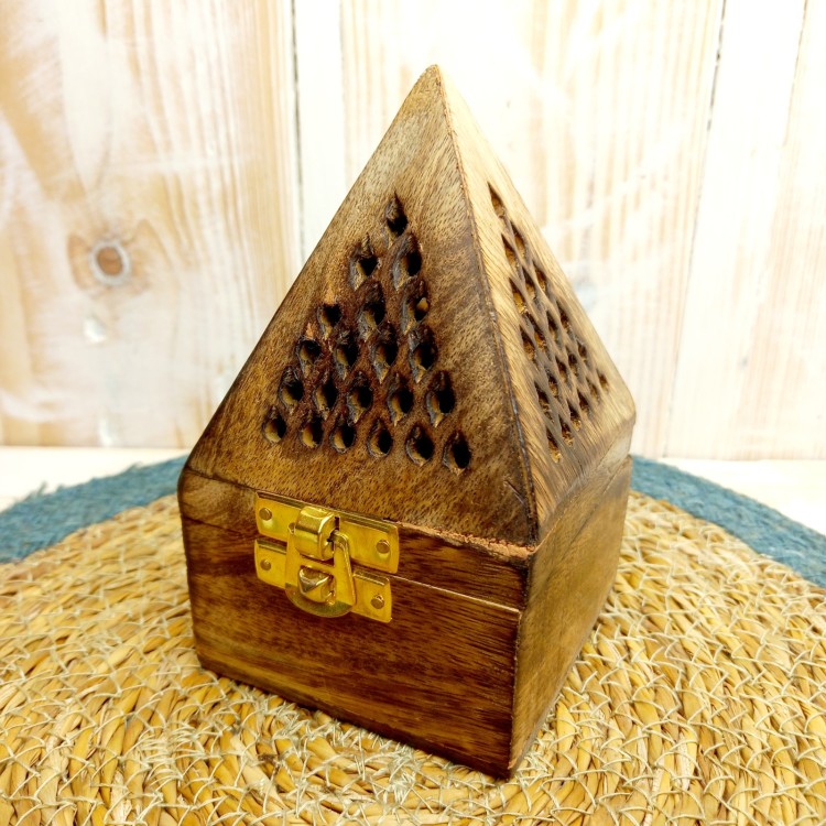 Pyramid Incense Cone Smoke Box