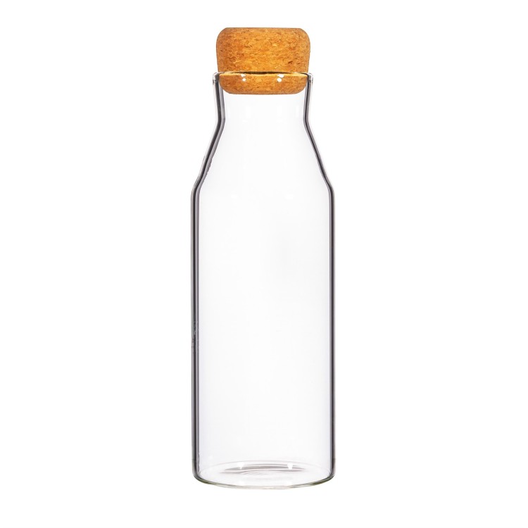 Sass and Belle Plastic Free Bottle/Jar With Cork Ball Lid 700ml