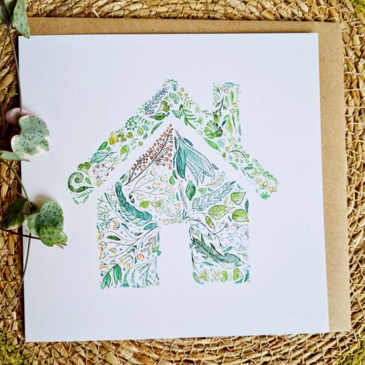 1 Tree Card - Green Home